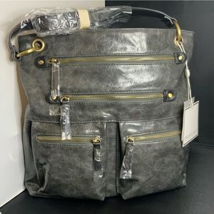NWT Shiraleah Graphite Crossbody